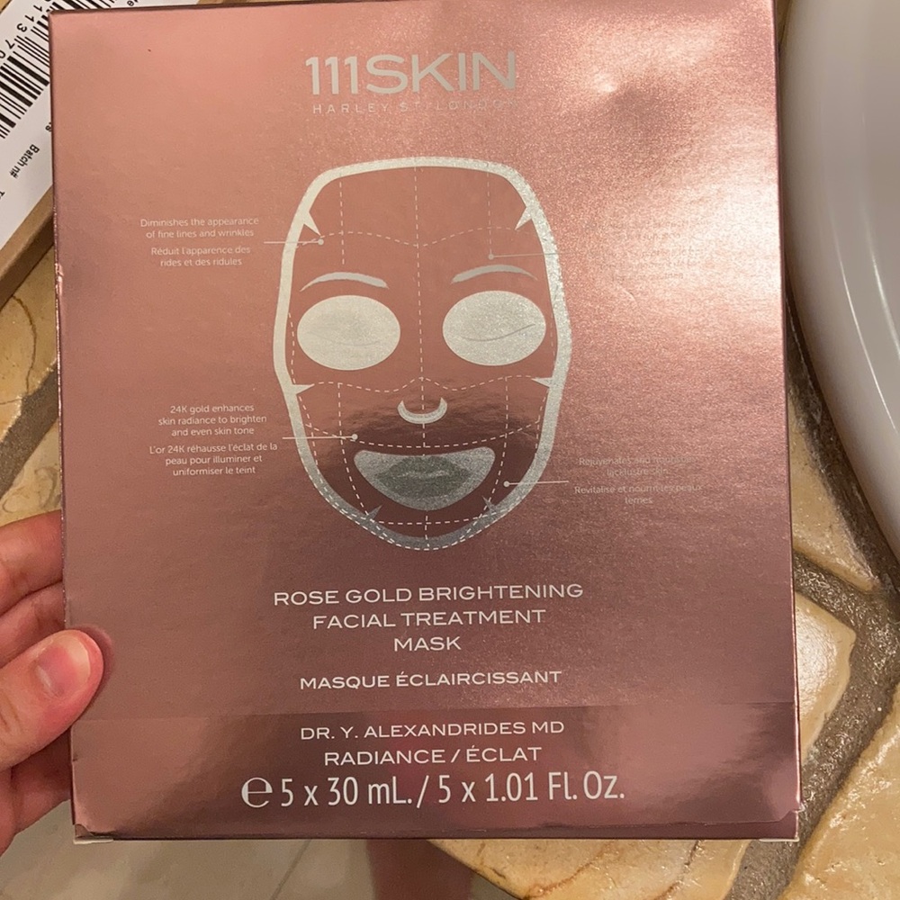 111 Skin - Rose Gold Brightening Face Masks